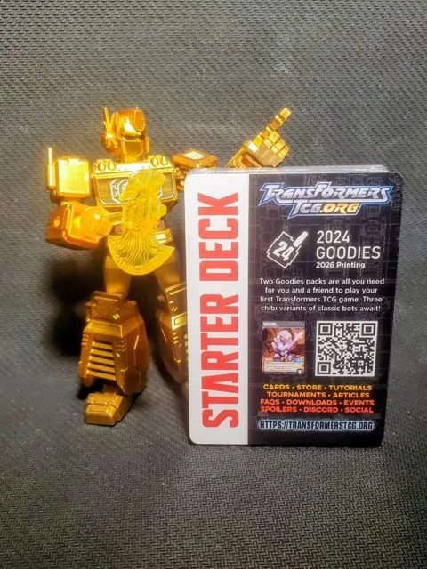 2024 Goodies Starter Deck featuring Optimus Prime