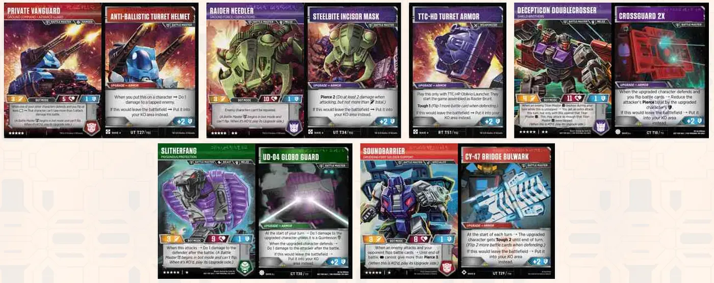 Battle Master Armors