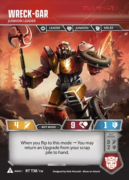 Ark Wave One's Wreck-Gar // Junkion Leader