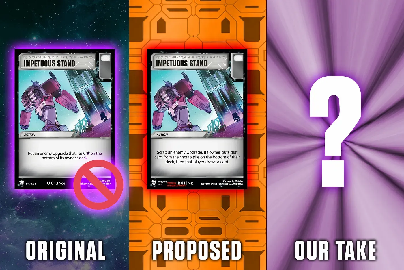 What's our take on Impetuous Stand?
