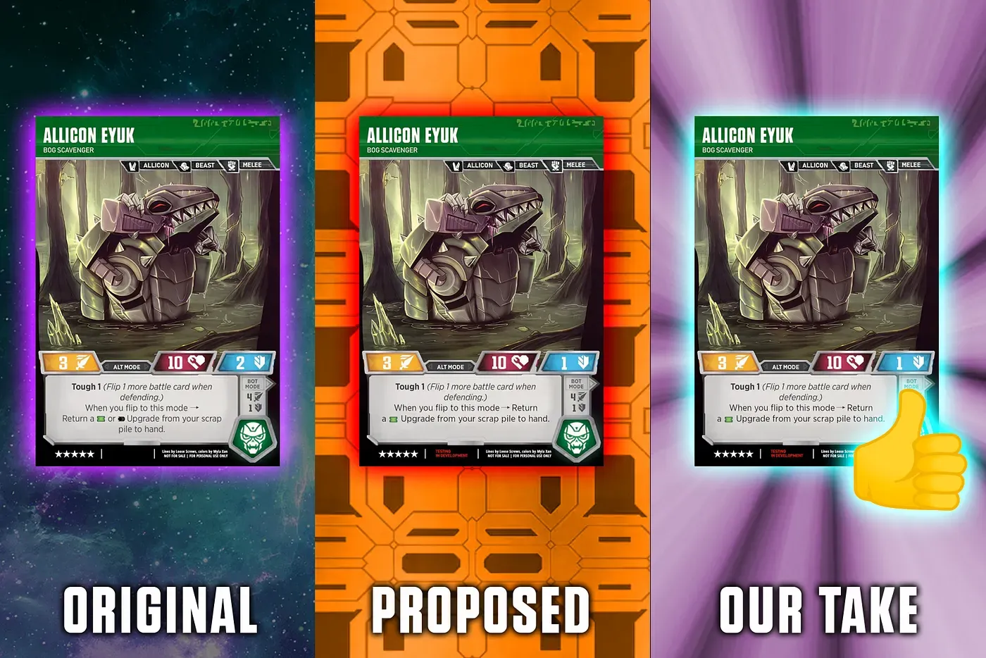 We approve of Allicon Eyuk.