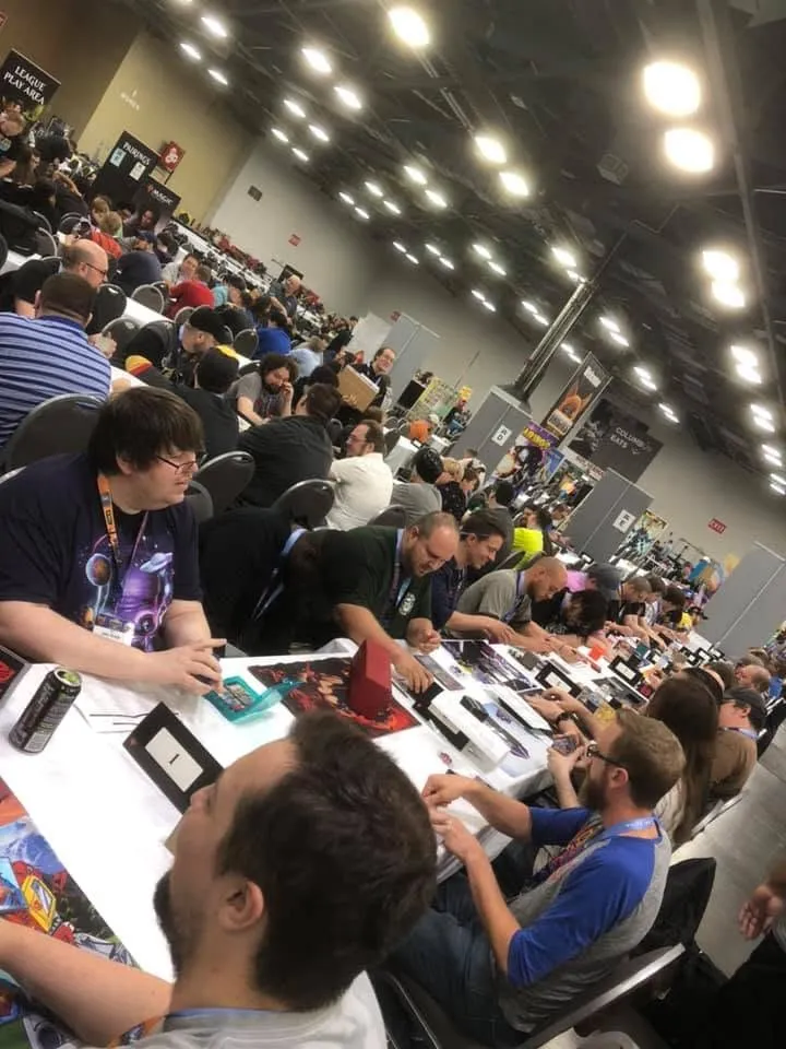 The final day of our very first Open is about to begin! Best of luck to the top 32 players that have competed to be here today!