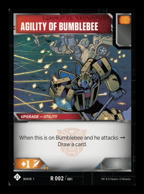 Agility of Bumblebee