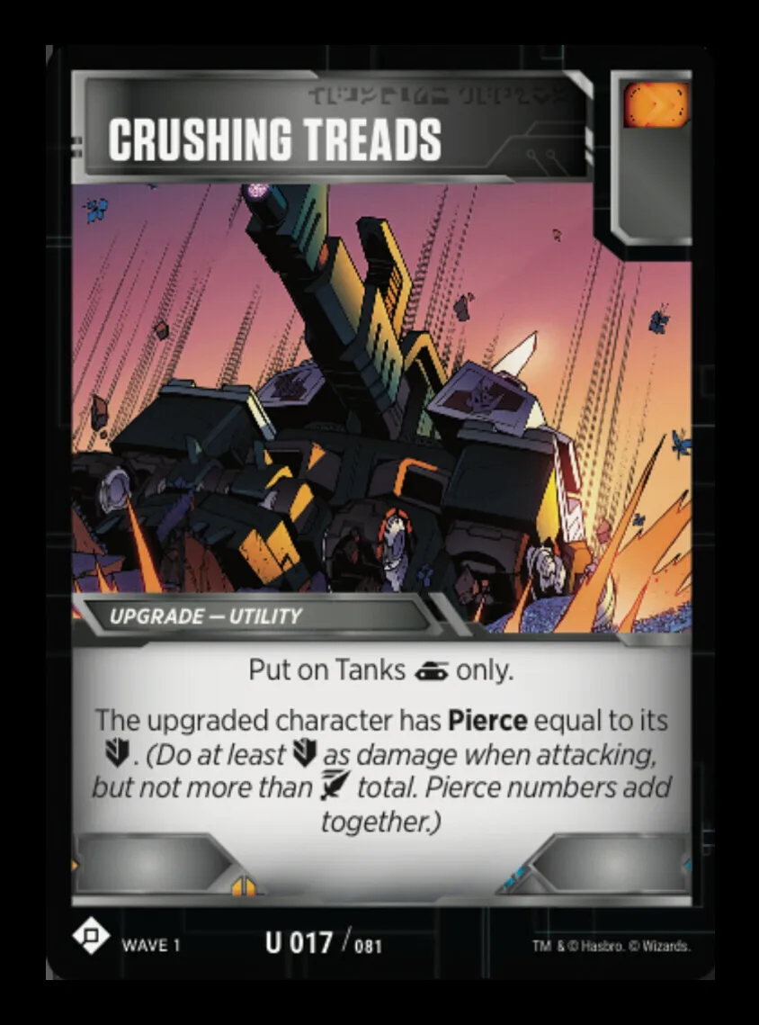 Crushing Treads