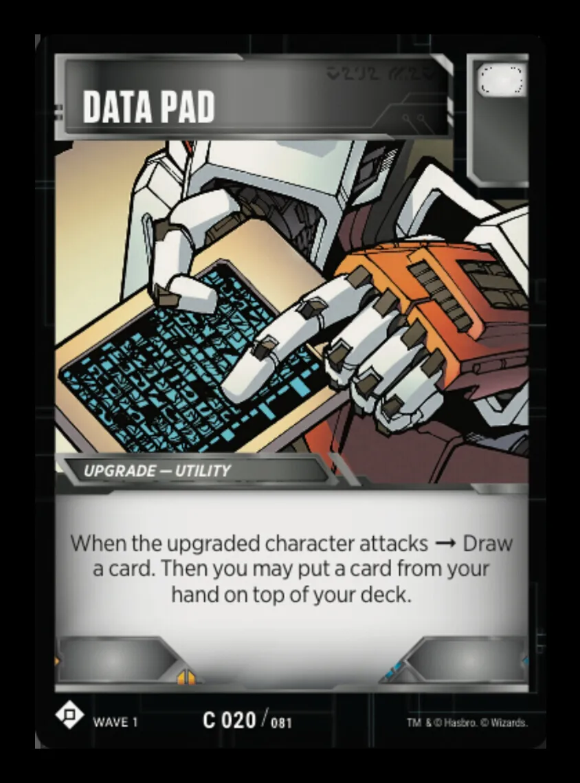 Data Pad