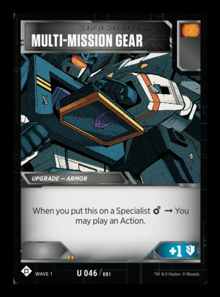 Multi-Mission Gear