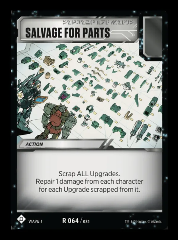 Salvage For Parts