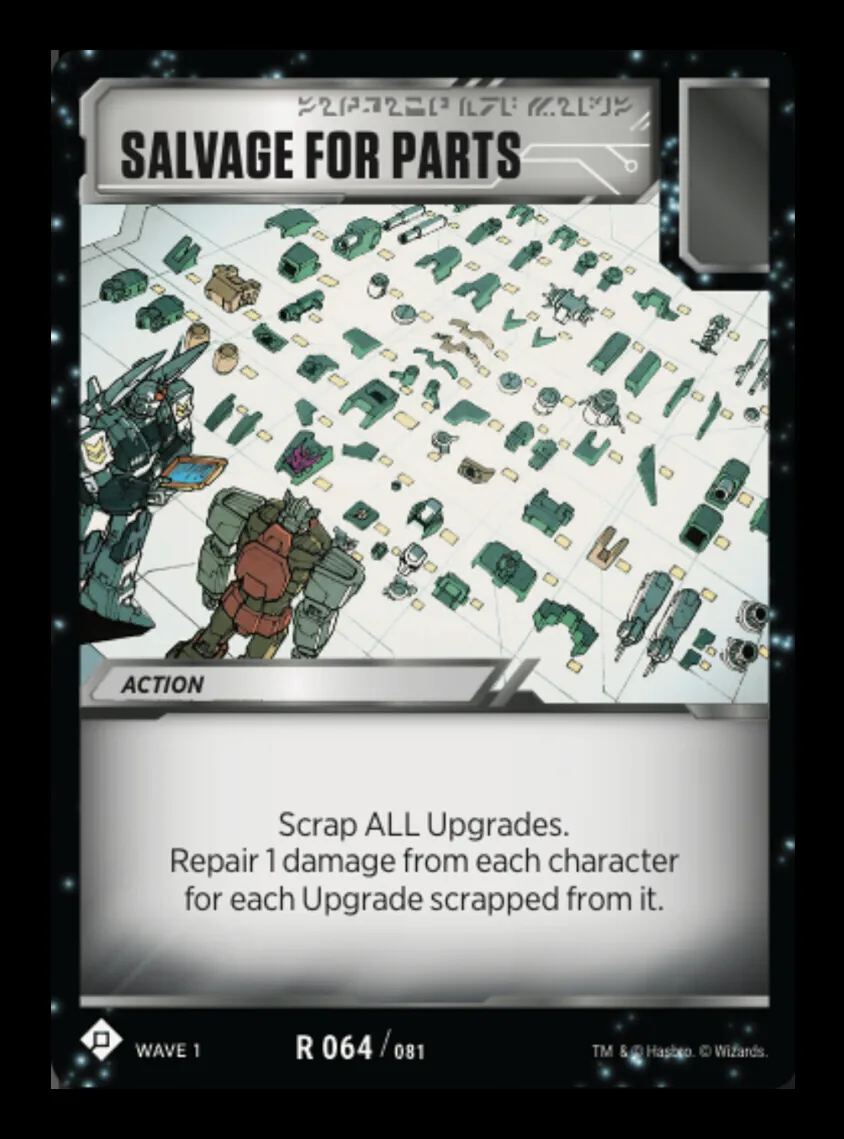 Salvage For Parts