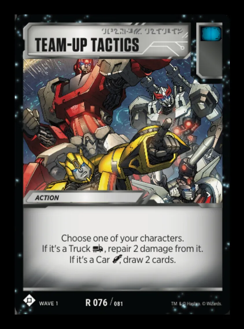 Team-Up Tactics