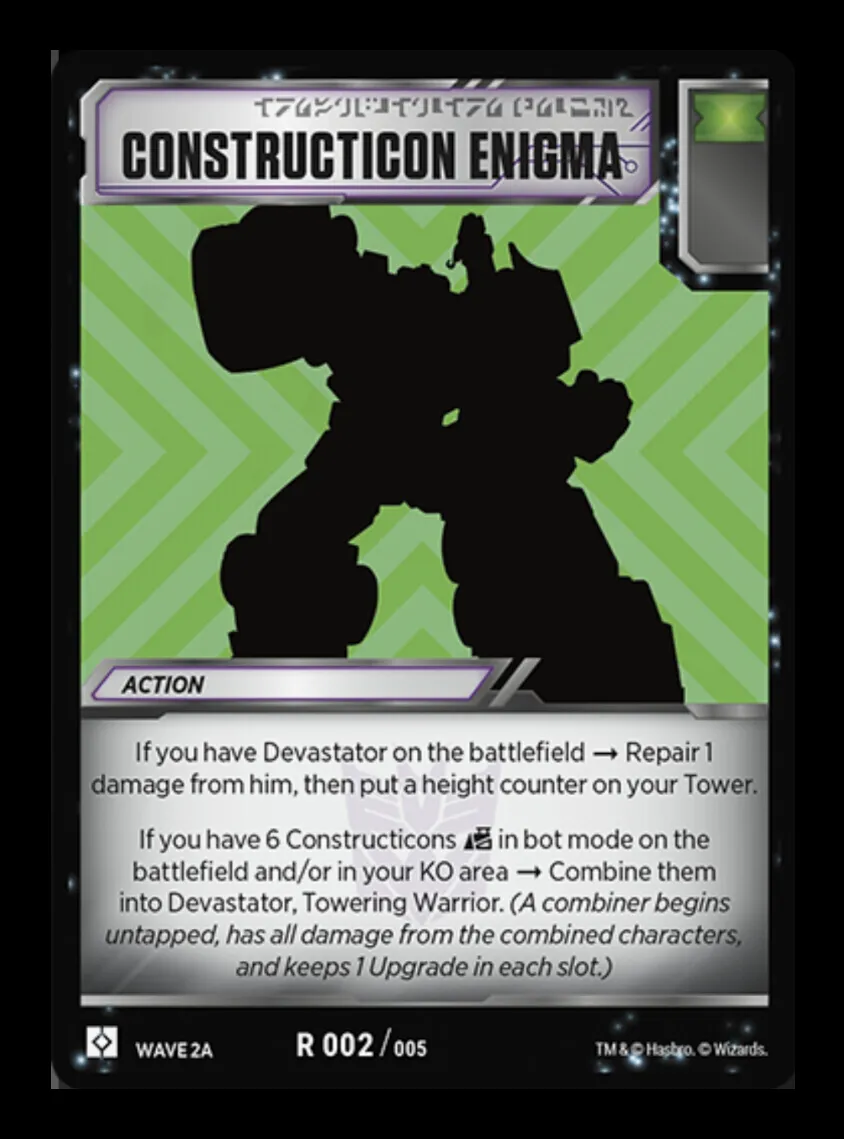 Constructicon Enigma
