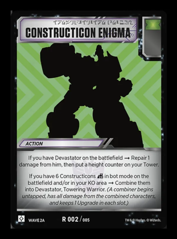 Constructicon Enigma