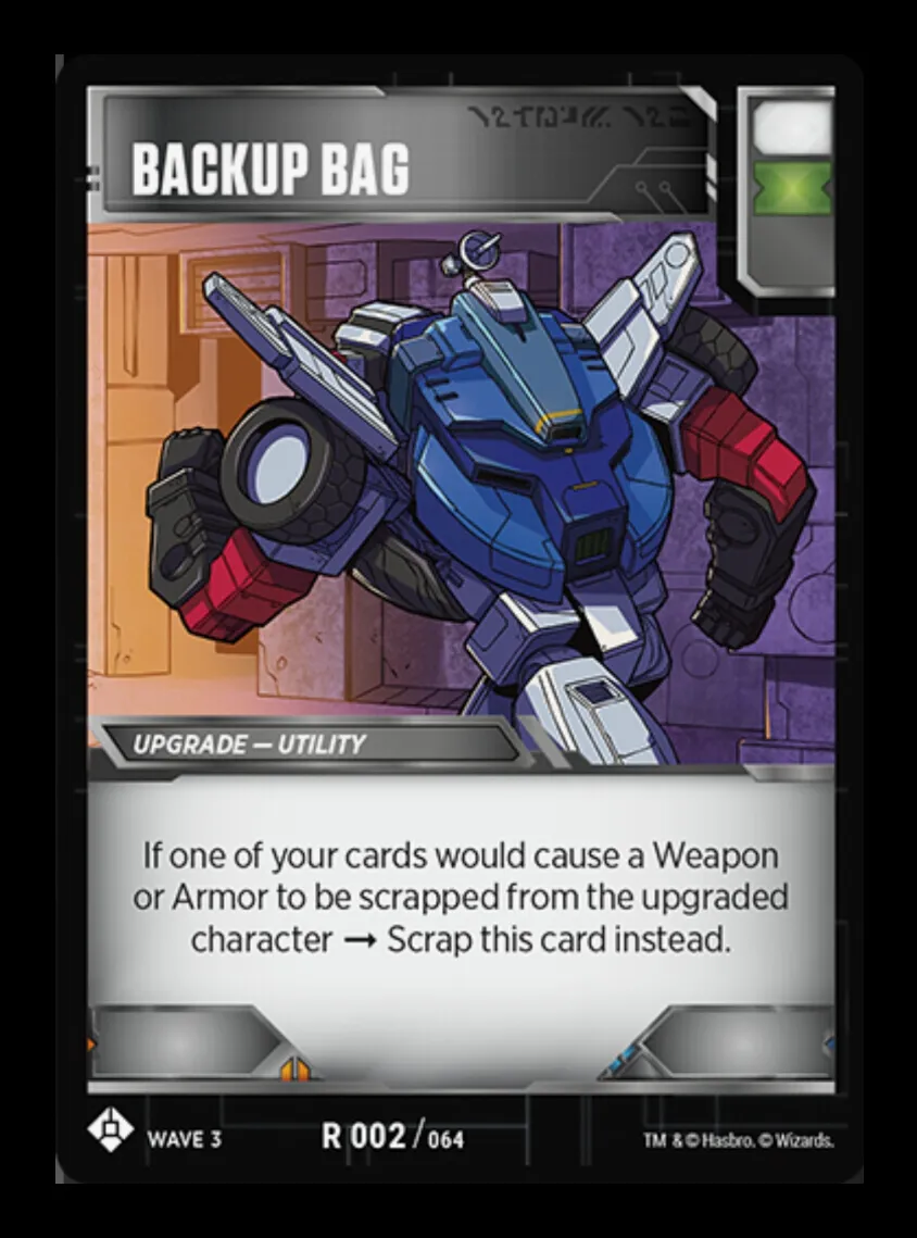 Backup Bag