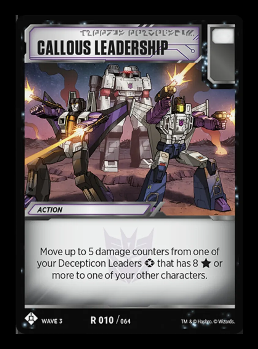 Callous Leadership