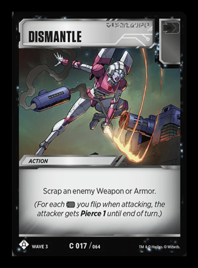 Dismantle