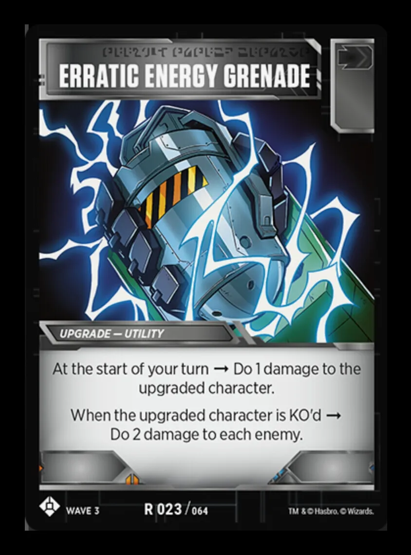 Erratic Energy Grenade