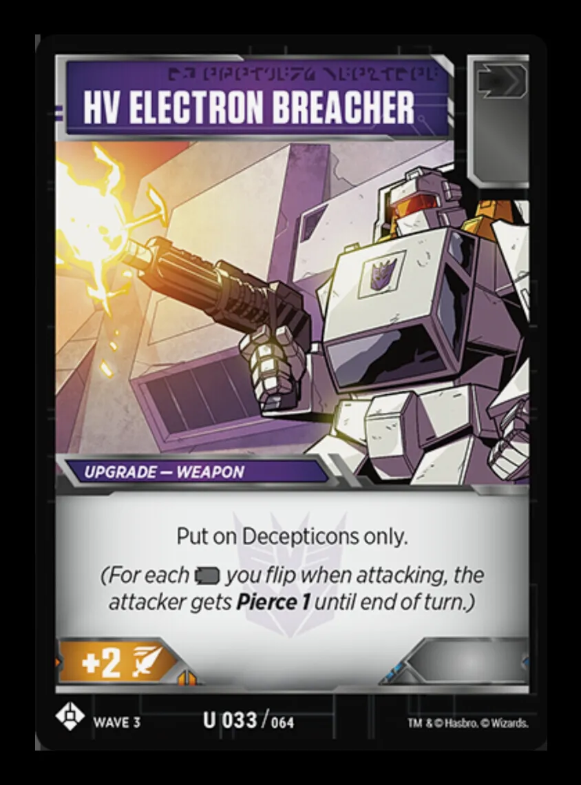 HV Electron Breacher