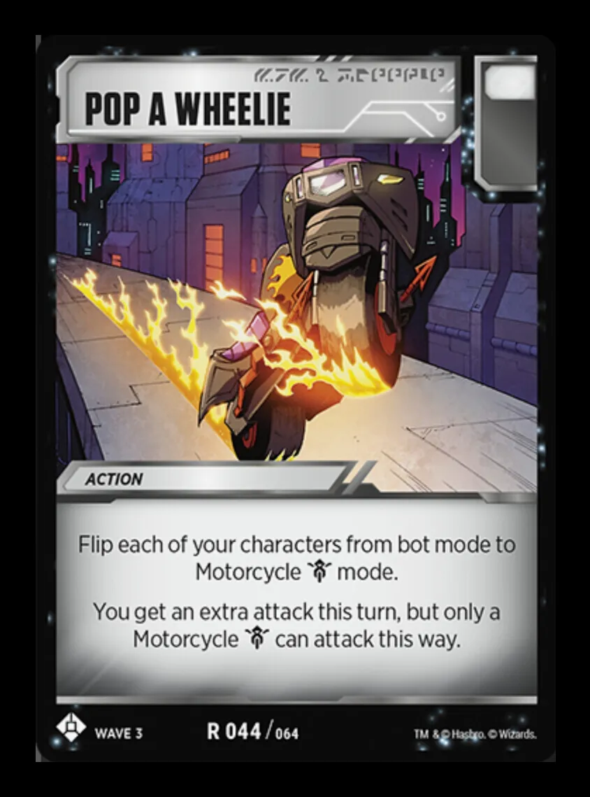 Pop a Wheelie