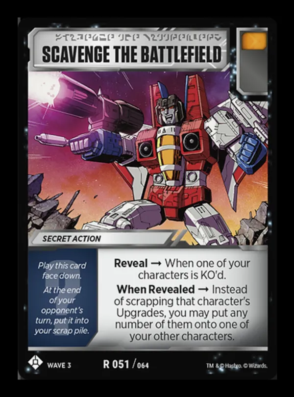 Scavenge the Battlefield