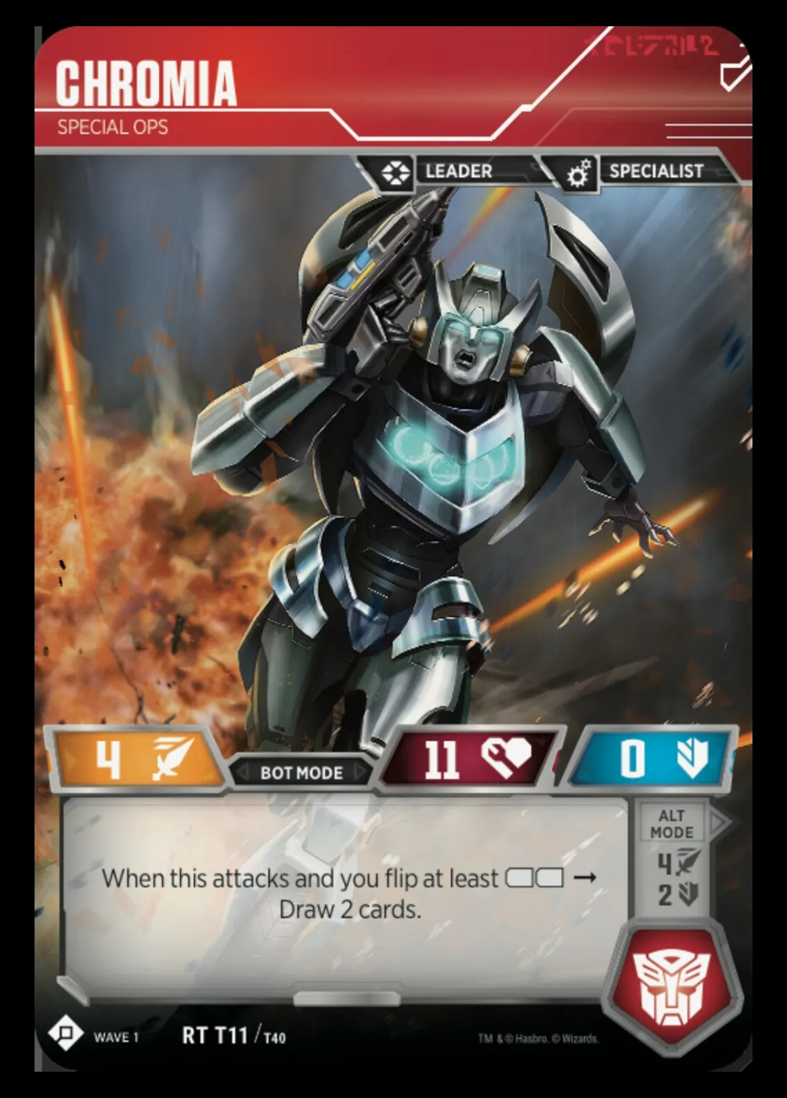 Chromia // Special Ops bot mode