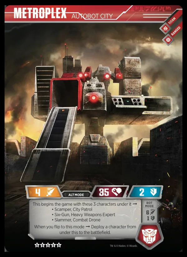 Metroplex // Autobot City alt mode