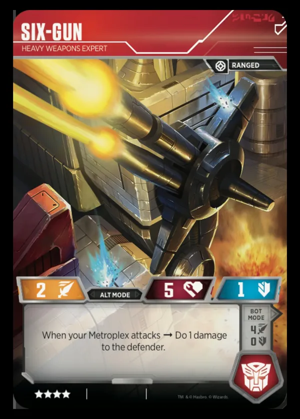 Six-Gun // Heavy Weapons Expert alt mode