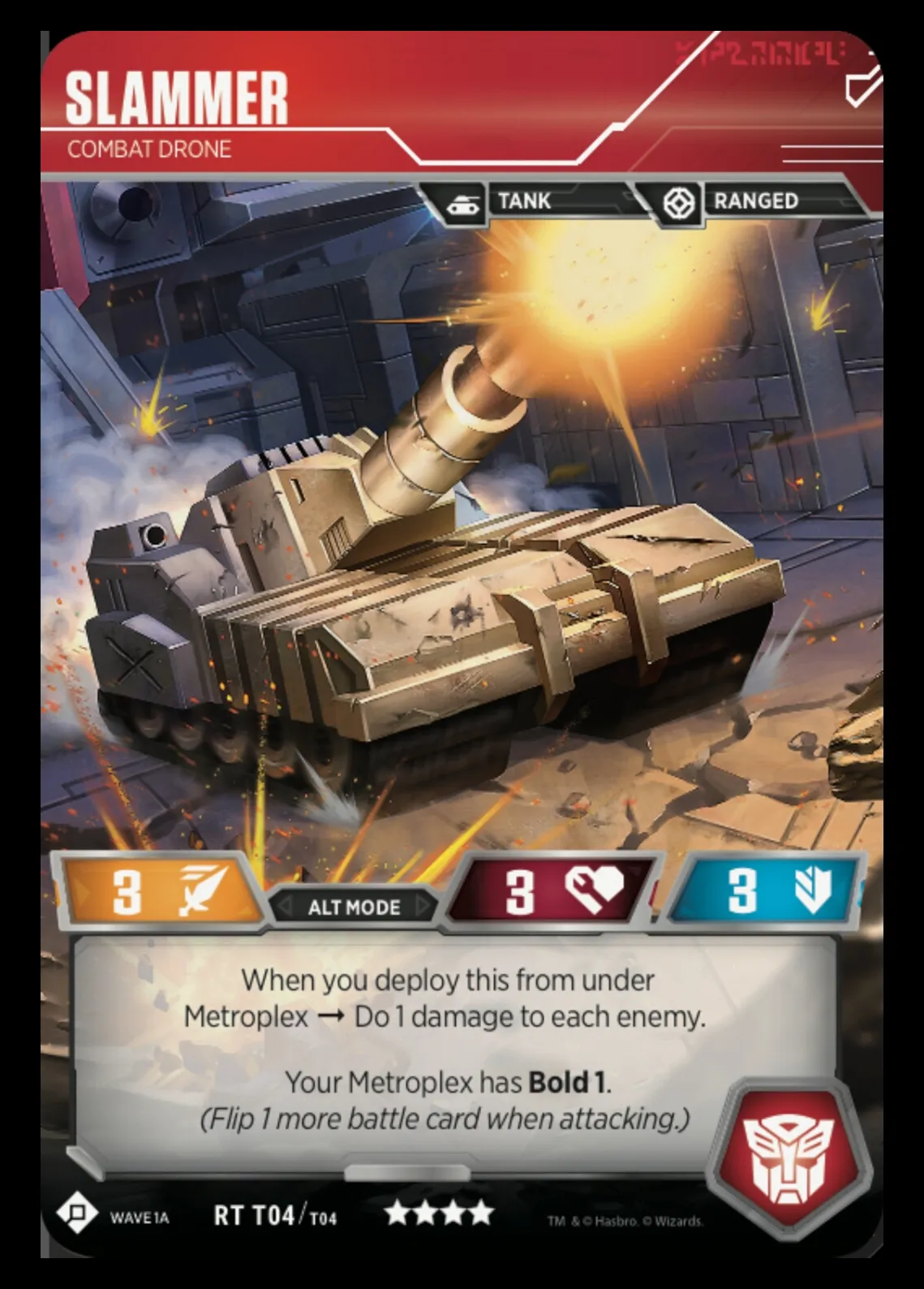 Slammer // Combat Drone alt mode