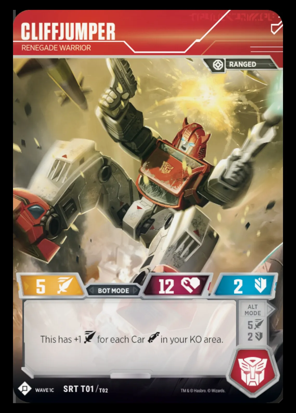 Cliffjumper // Renegade Warrior bot mode