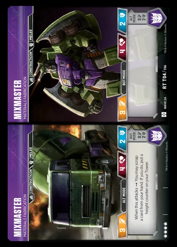 Mixmaster // Materials Fabrication alt/bot modes