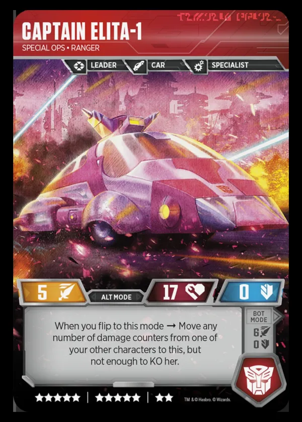 Captain Elita-1 // Special Ops • Ranger alt mode