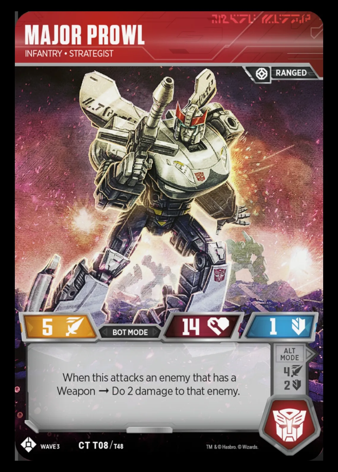 Major Prowl // Infantry • Strategist bot mode