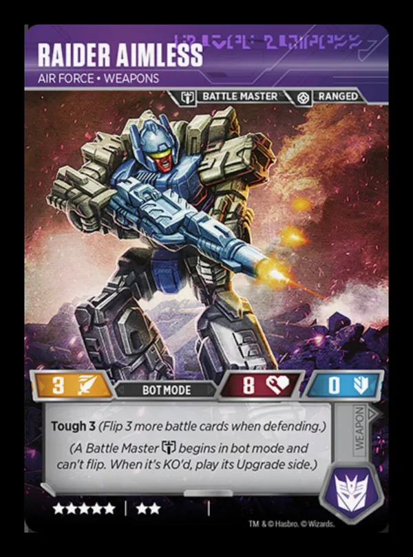 Raider Aimless // Air Force • Weapons bot mode
