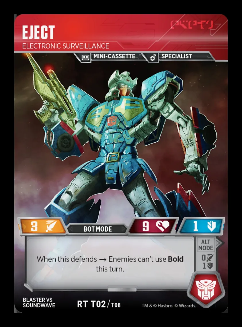 Eject // Electronic Surveillance bot mode
