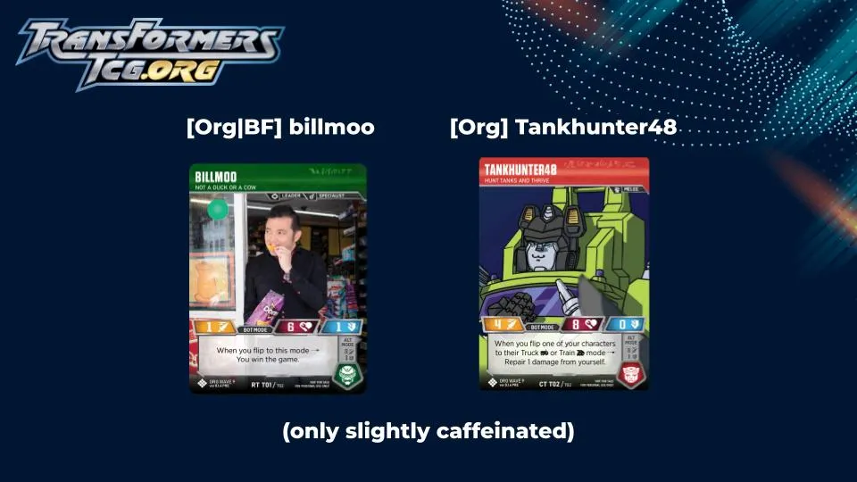 Your panelists: [BF] billmoo and Tankhunter48