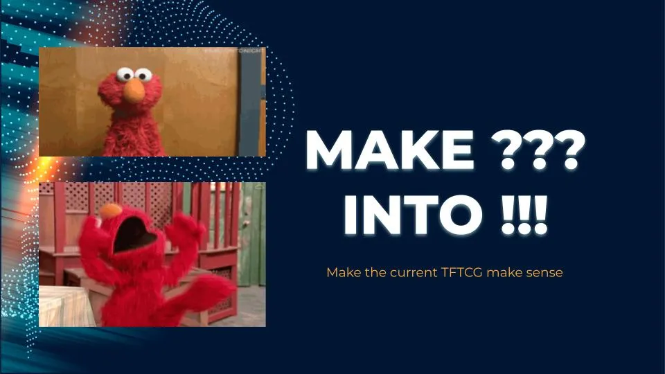 "Make ??? Into !!!" section