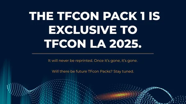 The TFcon Pack 1 is exclusive to TFcon LA 2025, and will never be reprinted or reissued.