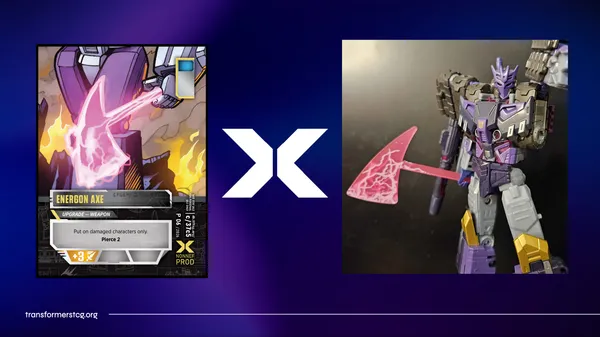 Energon Axe Set - TFcon LA 2026 Transformers TCG Panel
