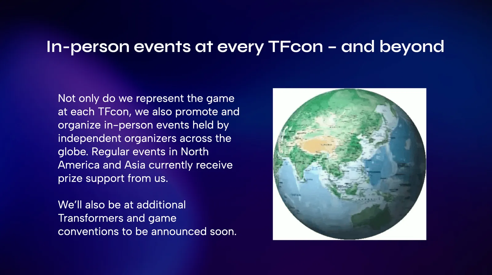 In-person events - TFcon LA 2026 Transformers TCG Panel