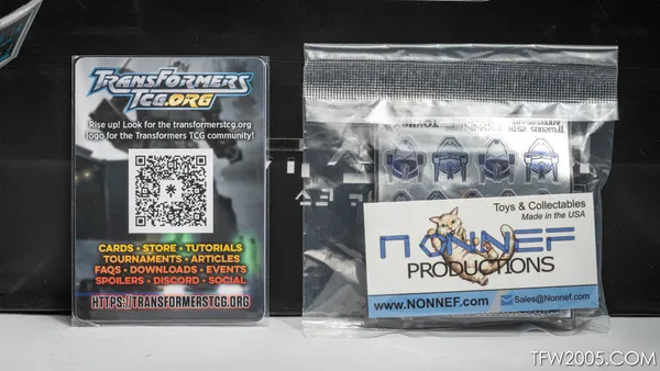 25th Anniversary goodie bag contents detail