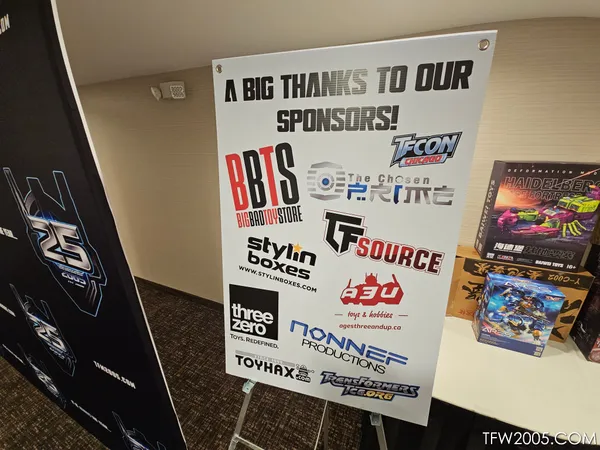 TFW2005 25th Anniversary Party sponsors