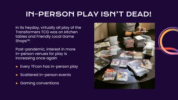 In-person play isn't dead!