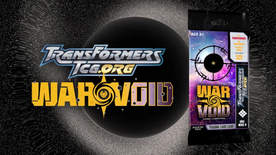 War|Void is Org Wave 9, the fourth community release for the Transformers TCG