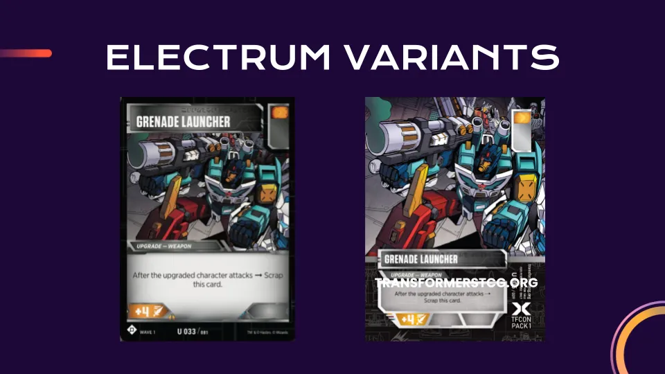 Electrum variants