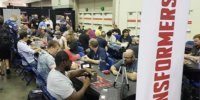 Top 32 getting ready to battle at the 2019 Gen Con Open