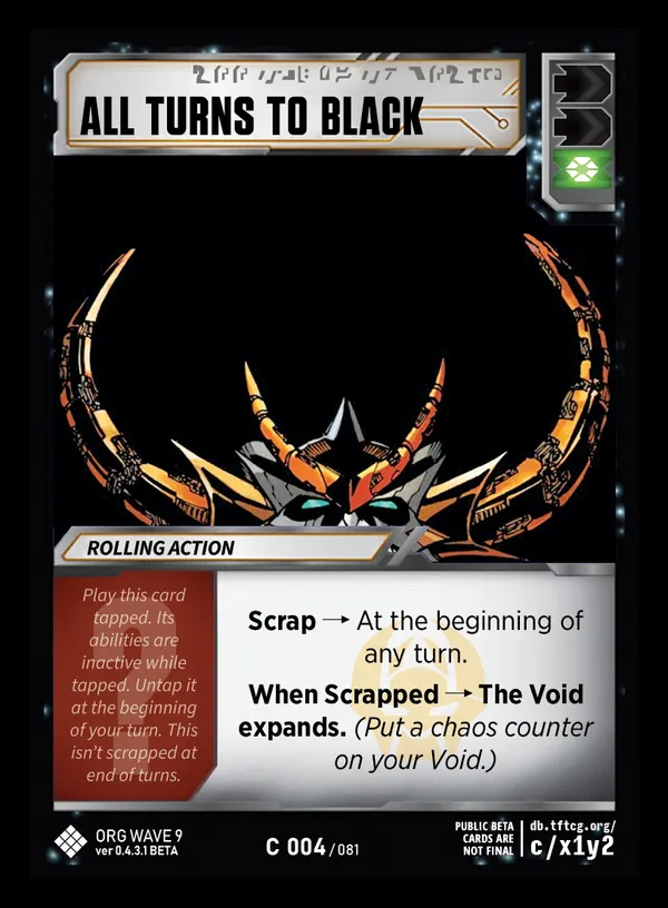 All Turns to Black