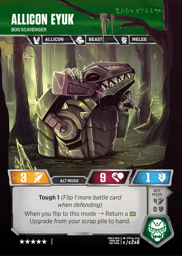 Allicon Eyuk // Bog Scavenger alt mode