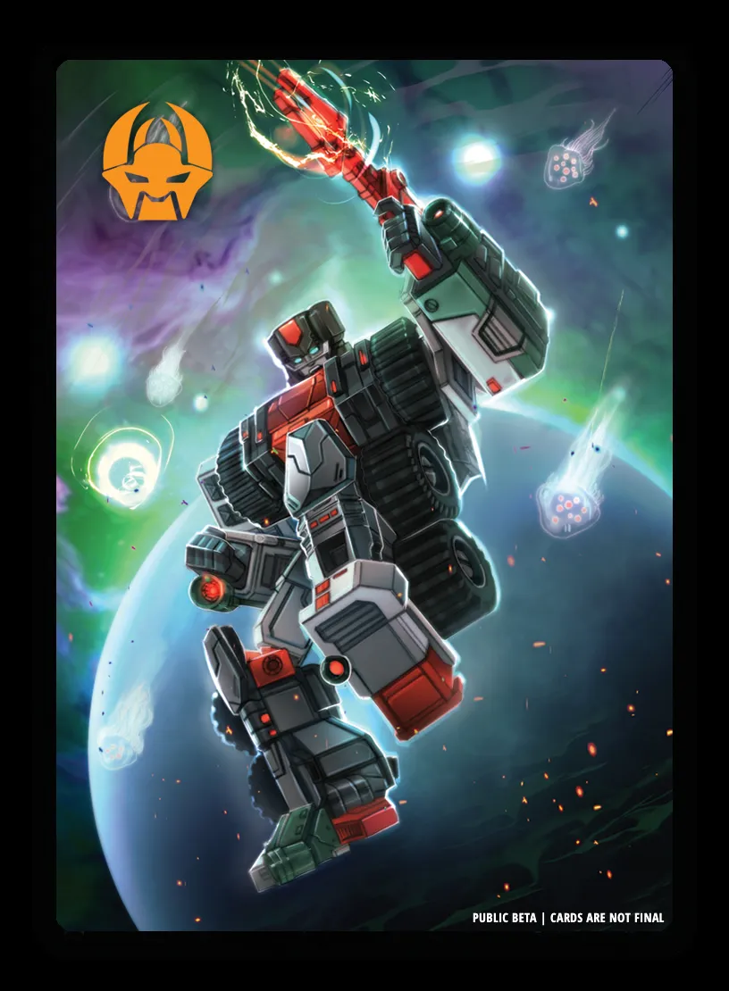 Anguished Conflict // Autobot Roller, Wanderer of Unspace card back