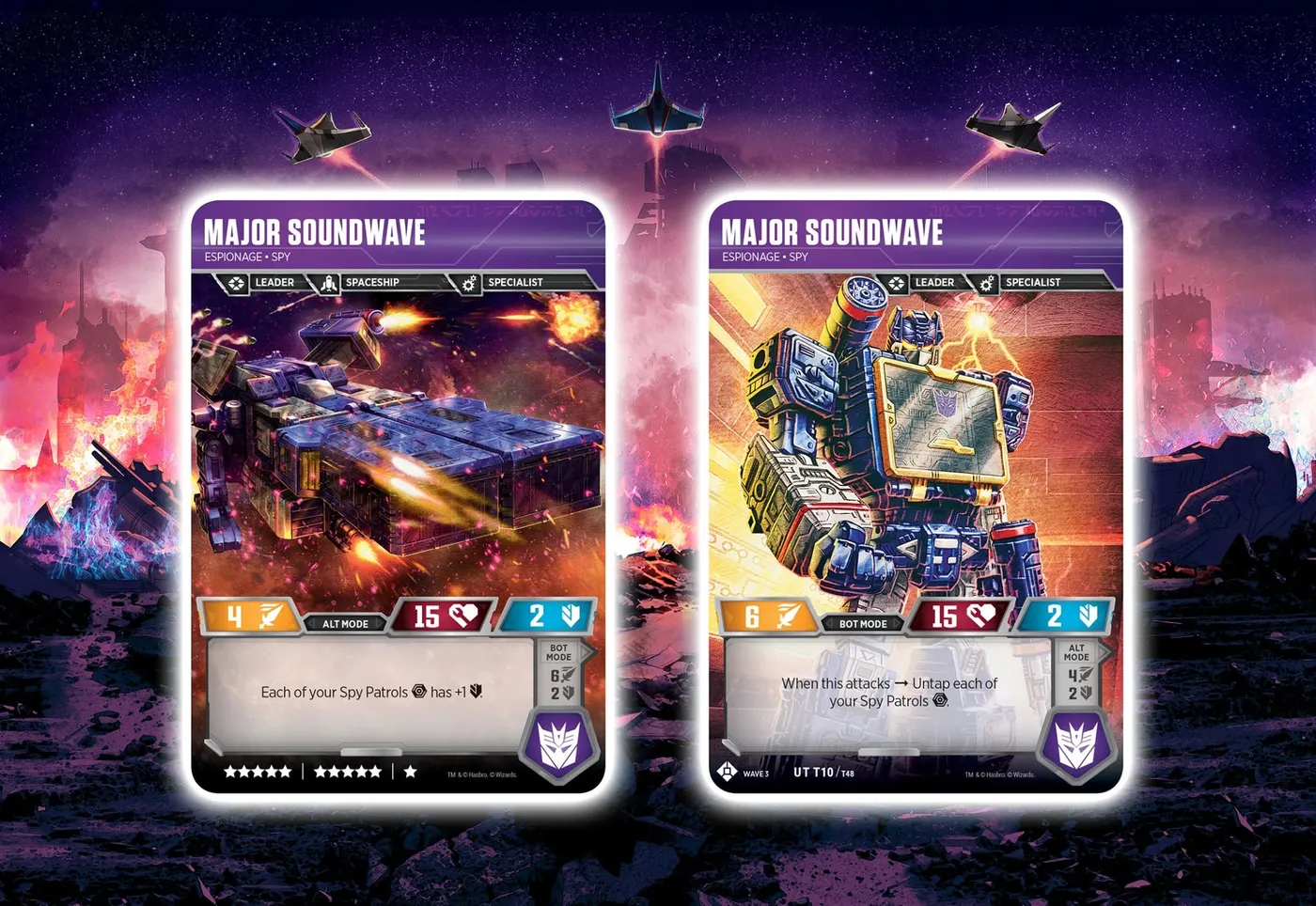 Wave 3 Major Soundwave revealed