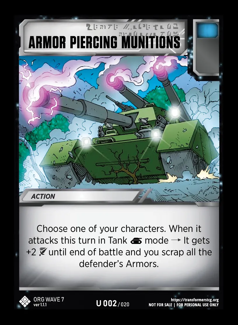 Armor Piercing Munitions