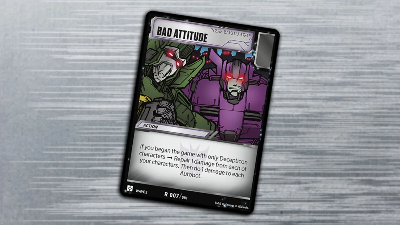 Bad Attitude from Wave 2