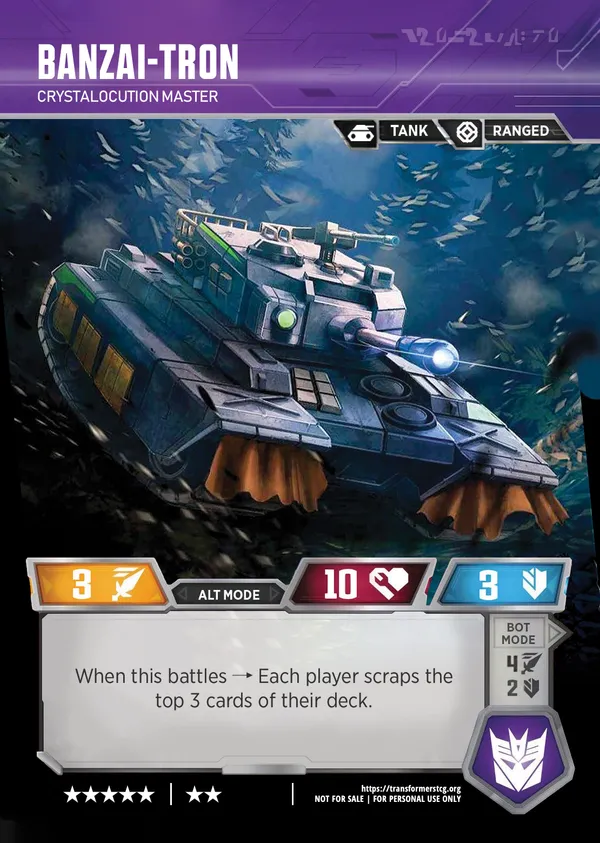 Banzai-Tron // Crystalocution Master alt mode